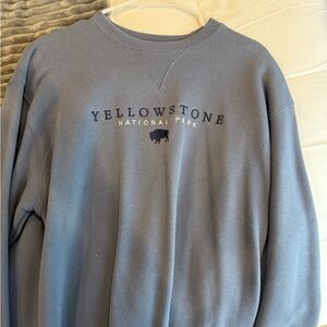 Gear For Sports Blue Yellowstone Crewneck Sweater